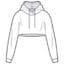 Women’s Cropped Hooded