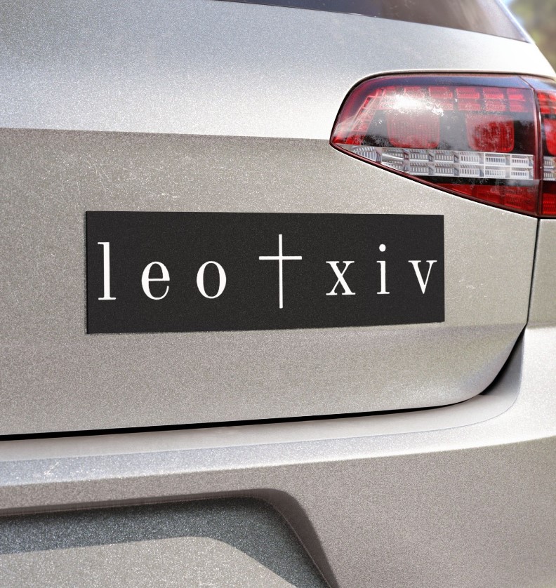 Pope Leo XIV Car Magnet - Sticker