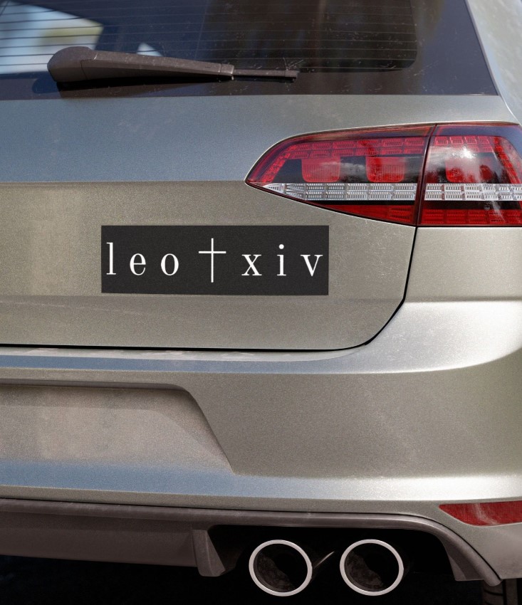 Pope Leo XIV Car Magnet - Sticker