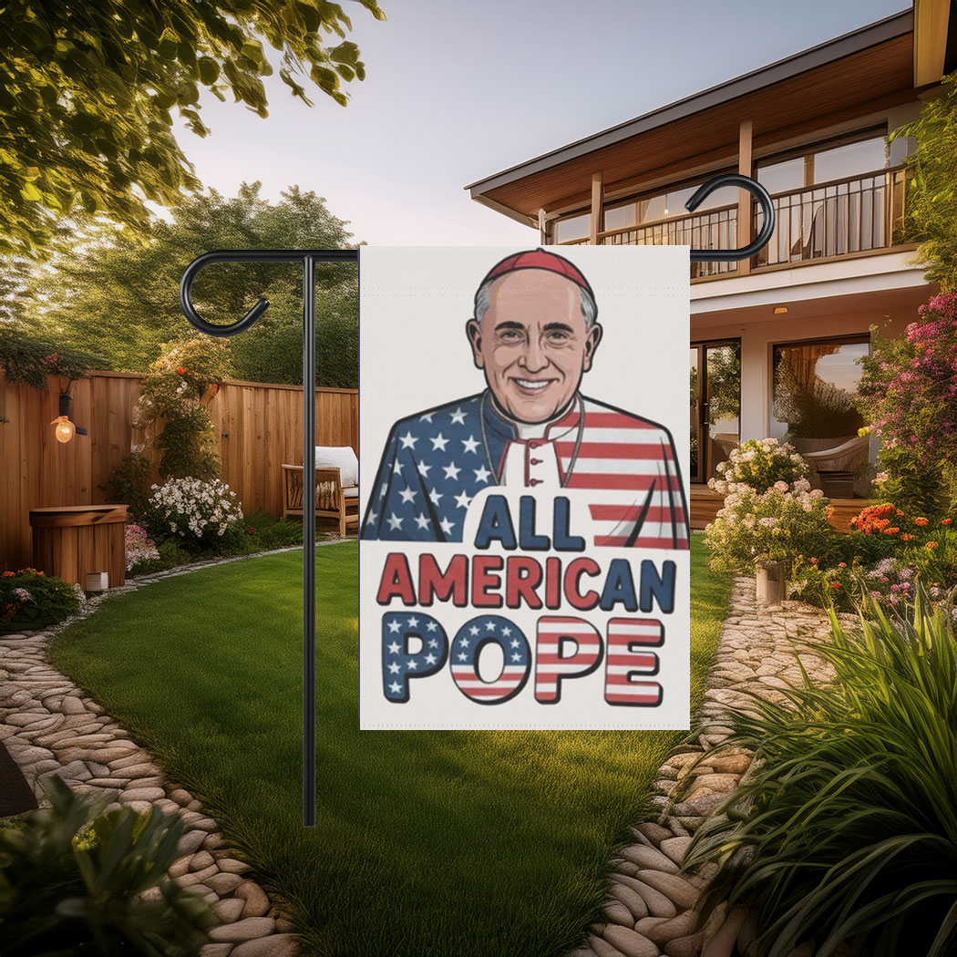 All American Pope Leo XIV Flag