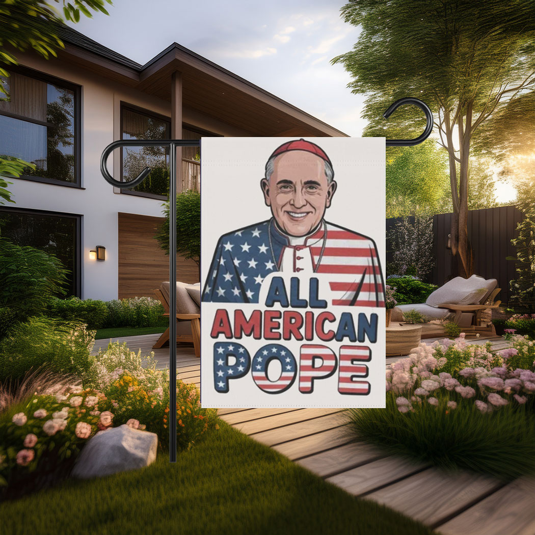 All American Pope Leo XIV Flag