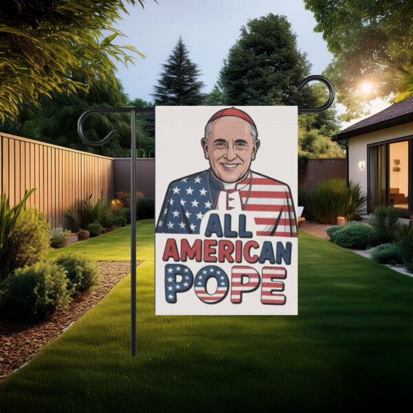 All American Pope Leo XIV Flag