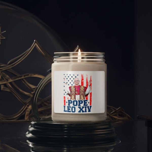 American Made Pope Leo Candle