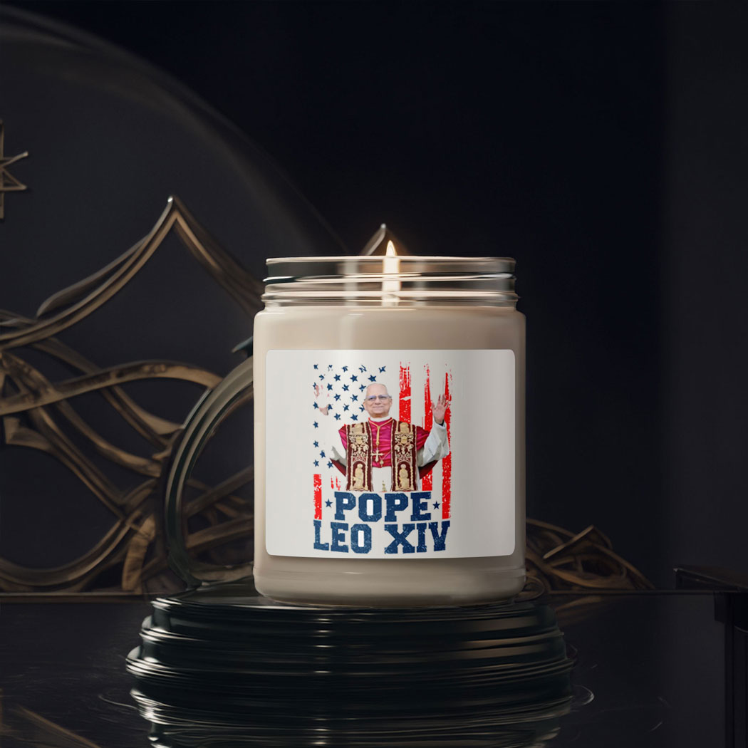 American Made Pope Leo Candle