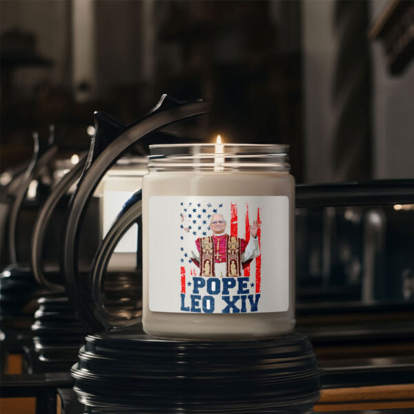 American Made Pope Leo Candle