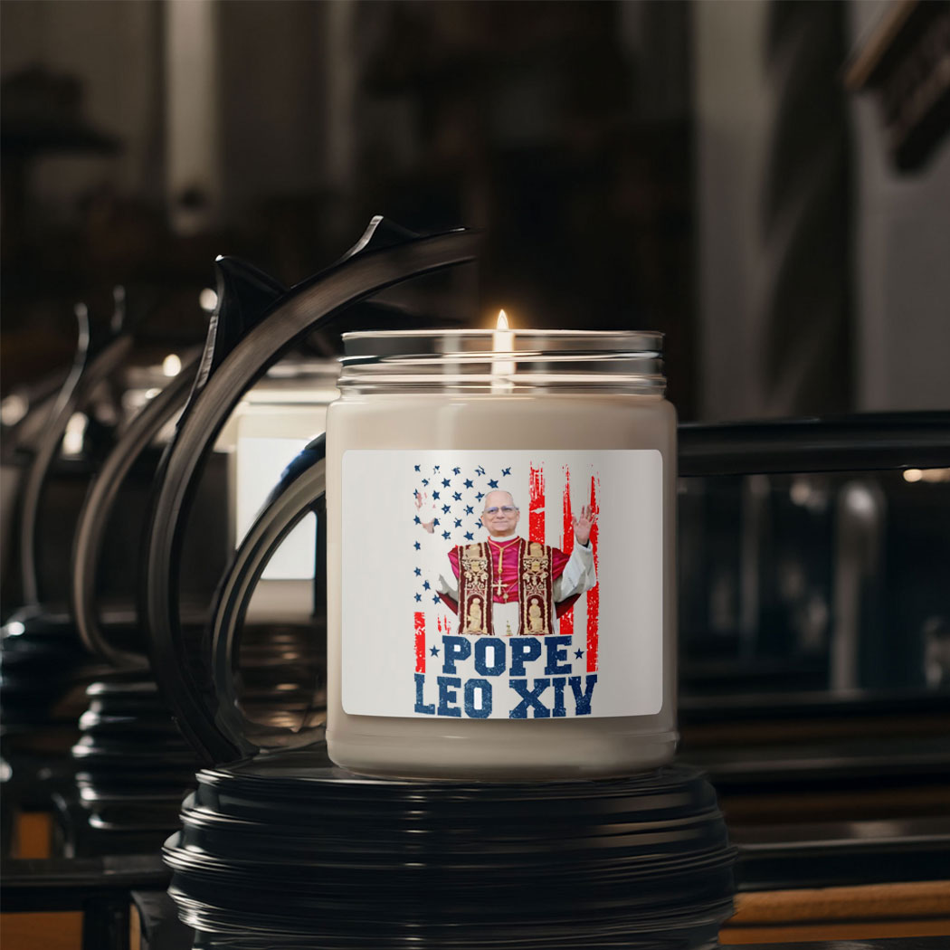 American Made Pope Leo Candle