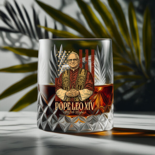 Cardinal Robert Prevost Pope Leo XIV Glass