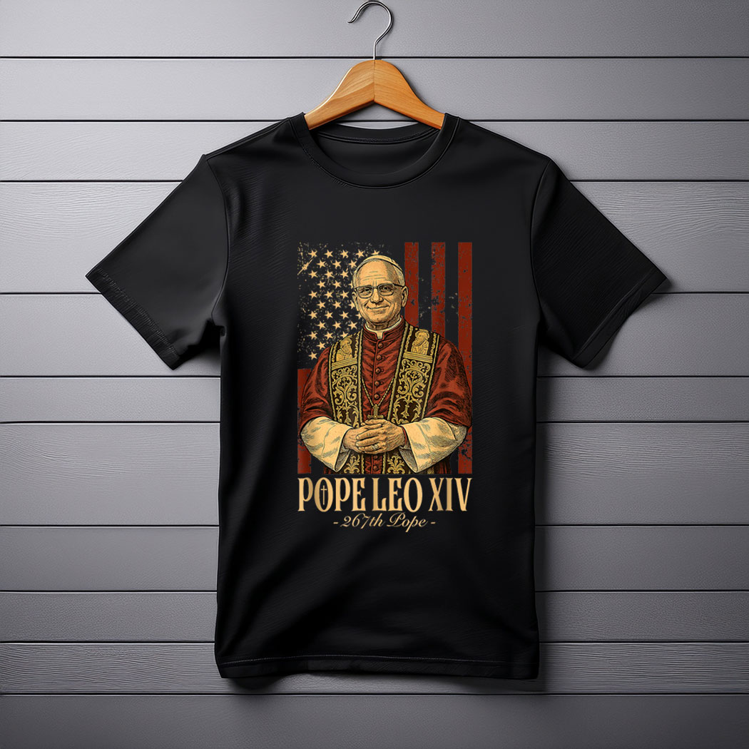 Cardinal Robert Prevost Pope Leo XIV T-Shirt