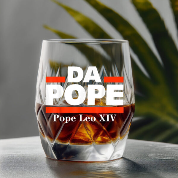 Chicago Pope Leo XIV Cardinal Robert Prevost Da Pope Glass