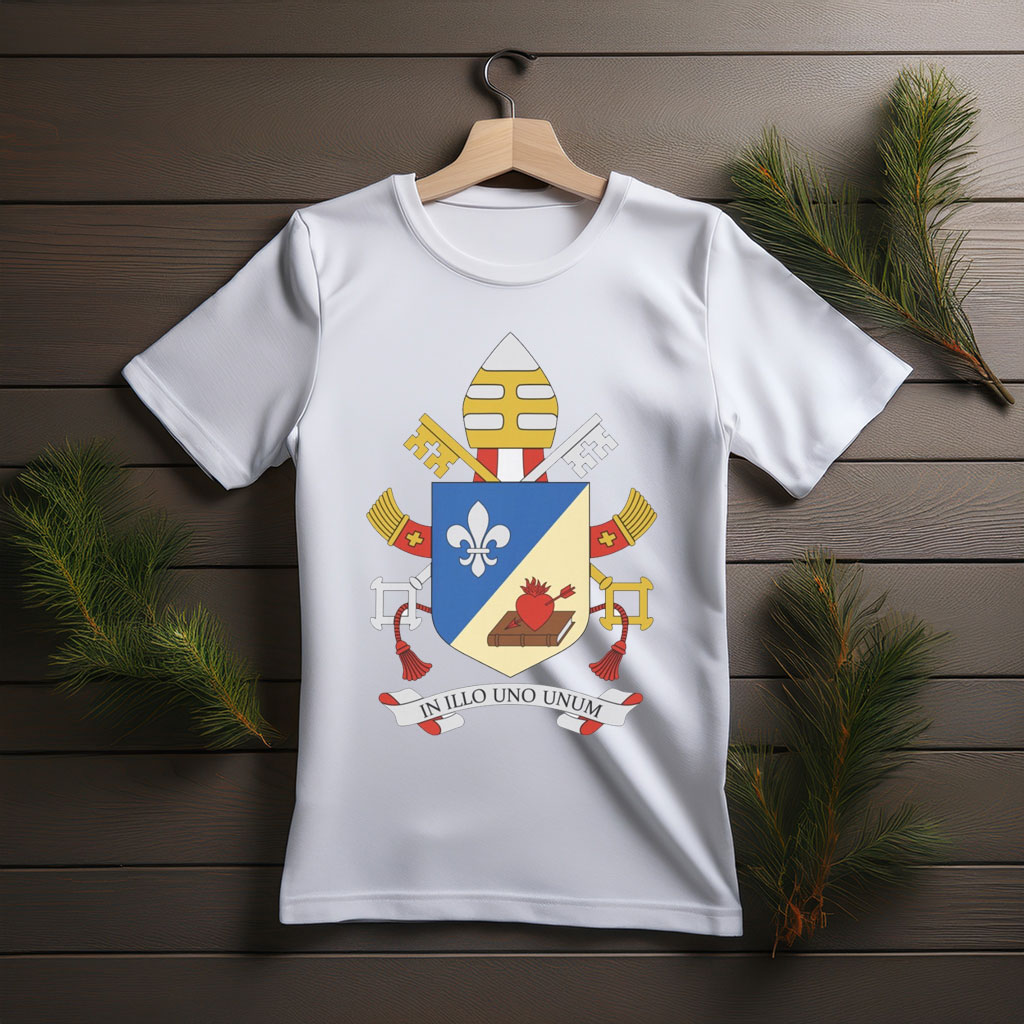 Coat of Arms of Pope Leo XIV T-Shirt
