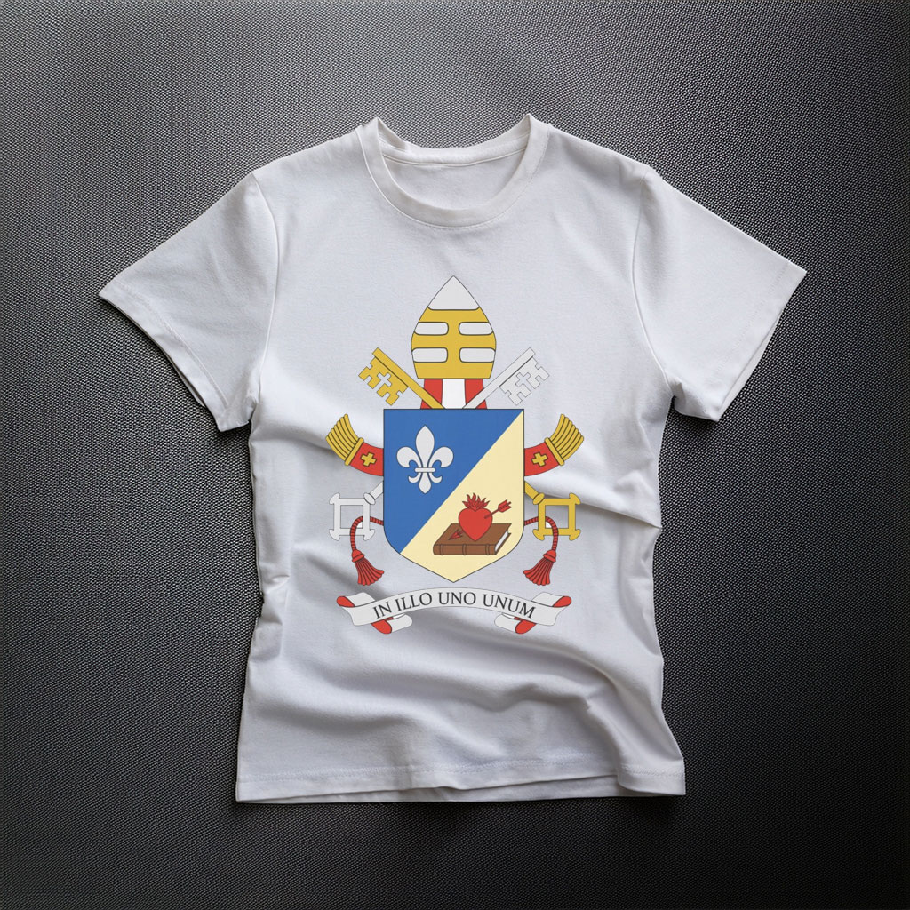Coat of Arms of Pope Leo XIV T-Shirt