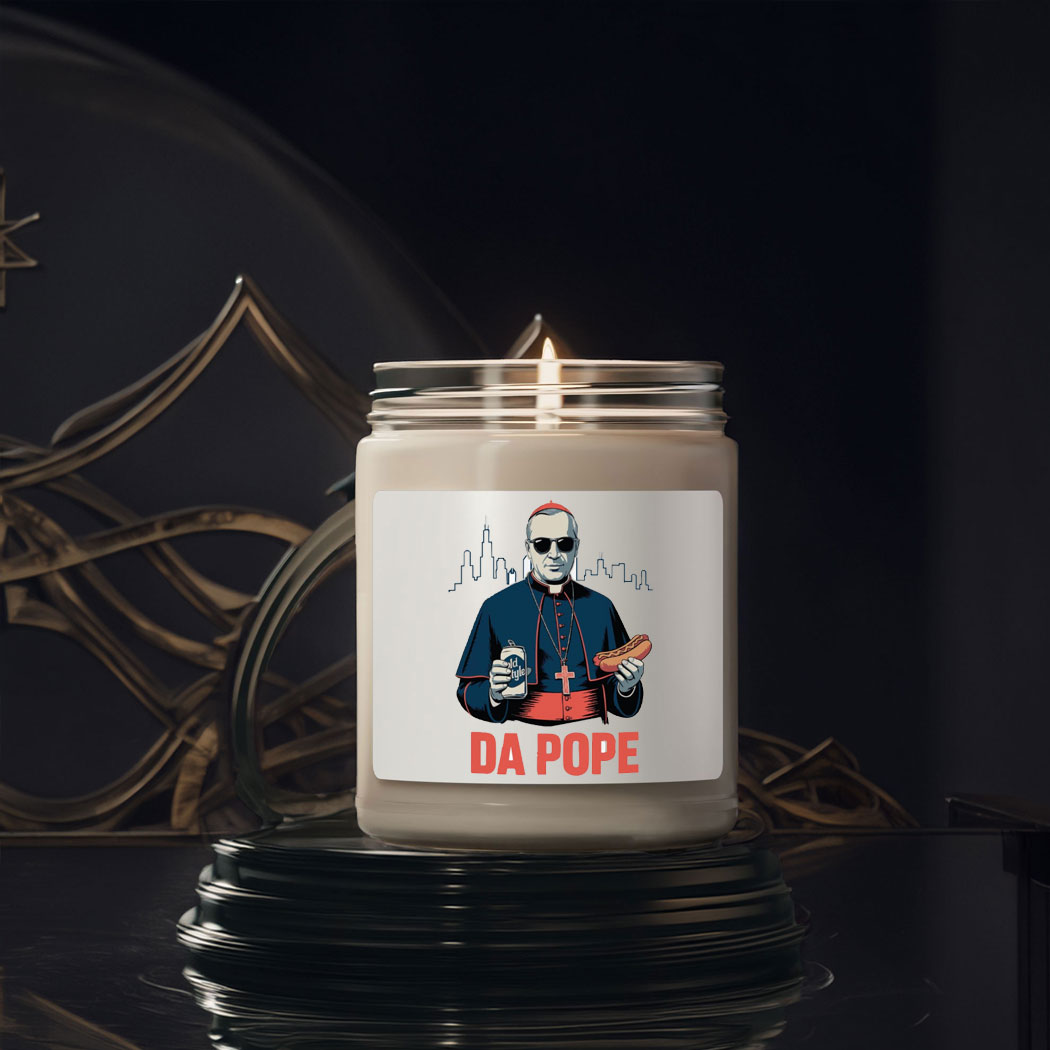 Da Pope Chicago Humor Leo XIV Candle