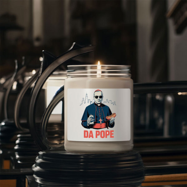 Da Pope Chicago Humor Leo XIV Candle