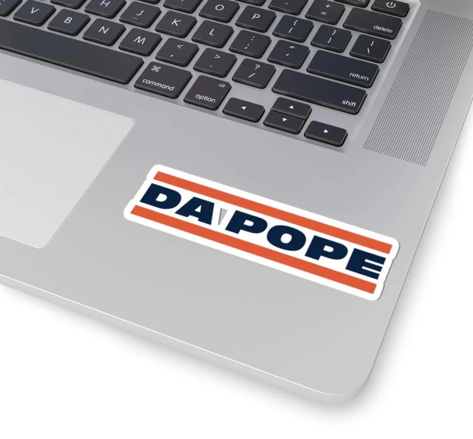 Da Pope Chicago Kiss-Cut Stickers