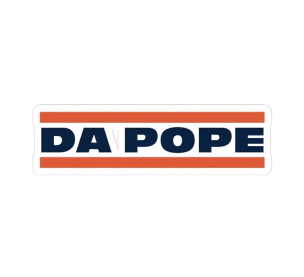 Da Pope Chicago Kiss-Cut Stickers