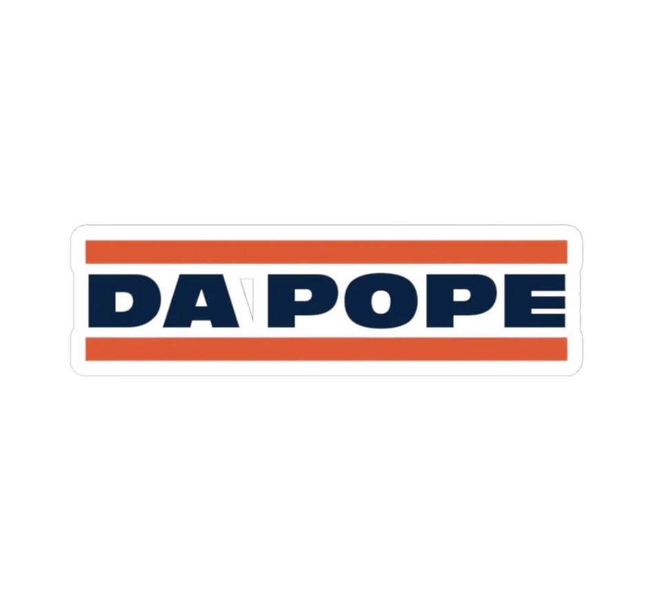 Da Pope Chicago Kiss-Cut Stickers