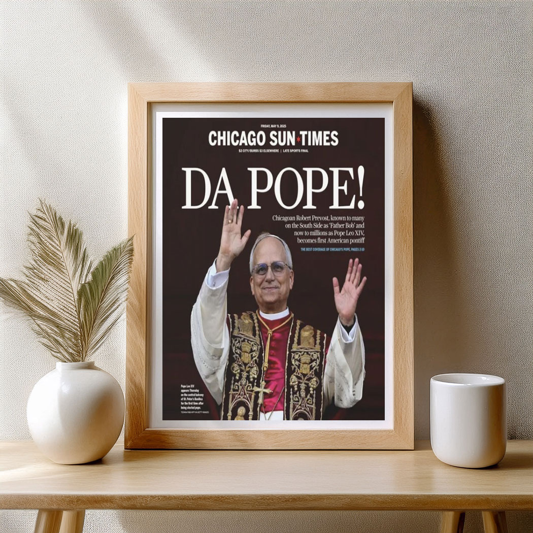 Da Pope! Home Page Framed Print Poster