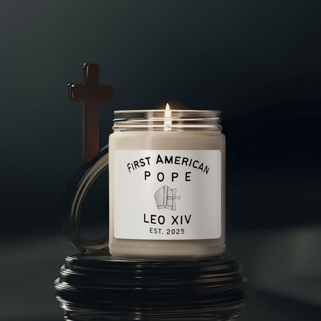 First American Pope , Pope Leo XIV Candle