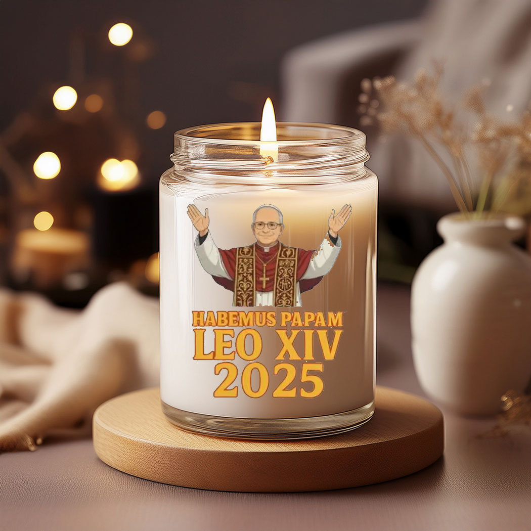 Habemus Papam LEO XIV Candle