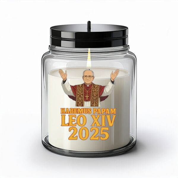Habemus Papam LEO XIV Candle