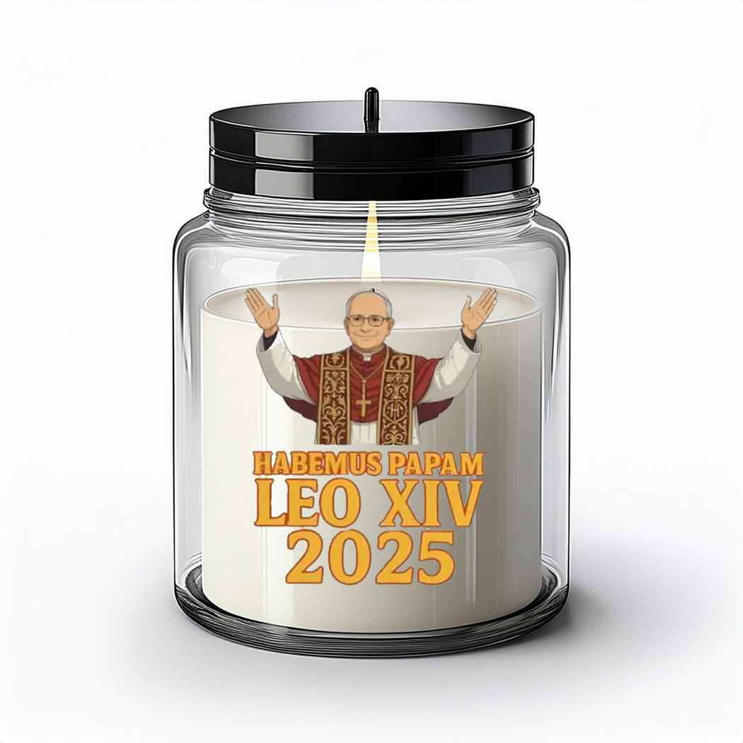 Habemus Papam LEO XIV Candle