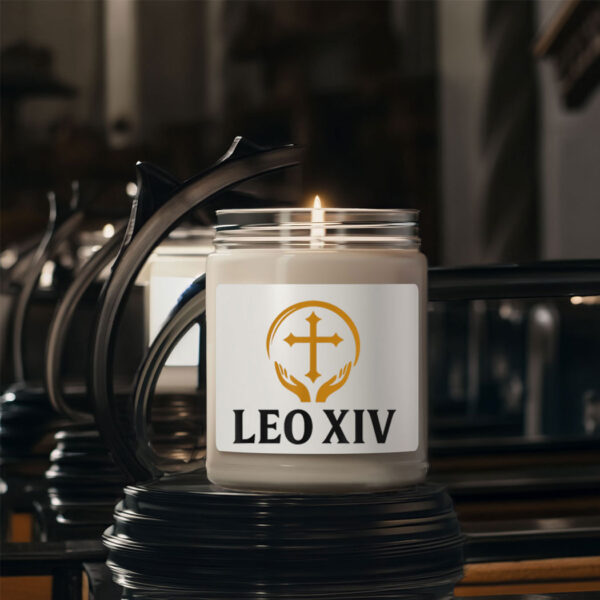 Habemus Papam, New Pope Leo XIV Candle