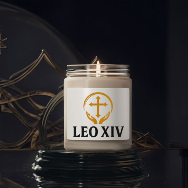 Habemus Papam, New Pope Leo XIV Candle