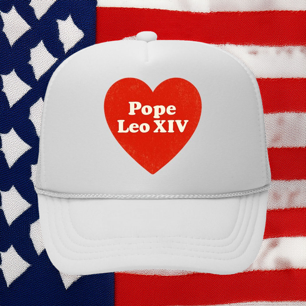I Heart Love Pope Leo XIV Hat