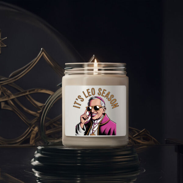 It's Leo Season New Pope Leo XIV Candle