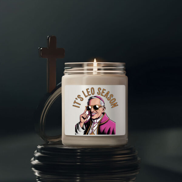 It's Leo Season New Pope Leo XIV Candle