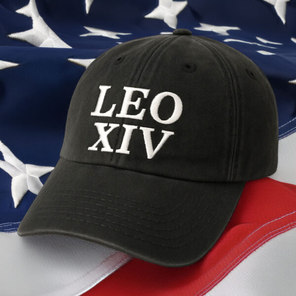 LEO XIV DAD HAT (BLACK)