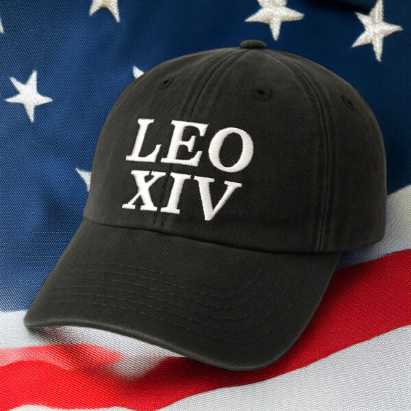 LEO XIV DAD HAT (BLACK)