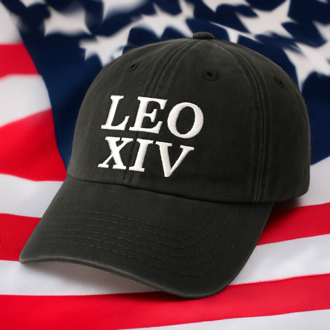 LEO XIV DAD HAT (BLACK)