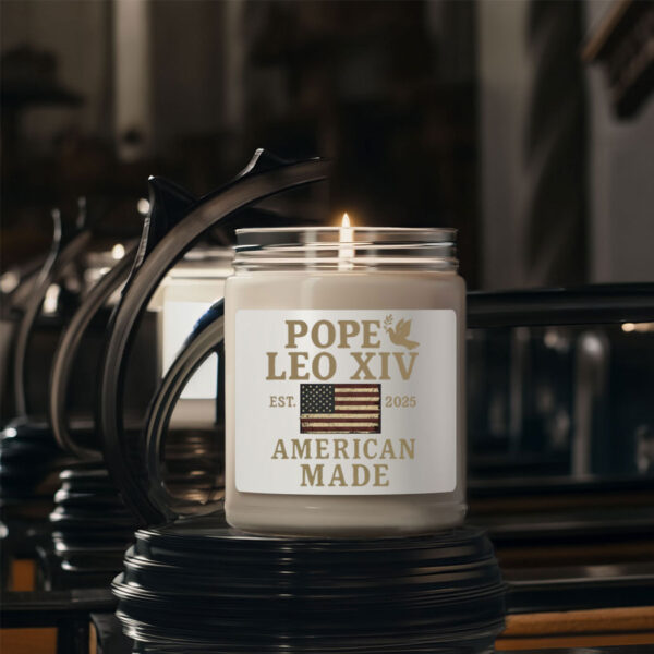 Leo XIV First American Pope Candle