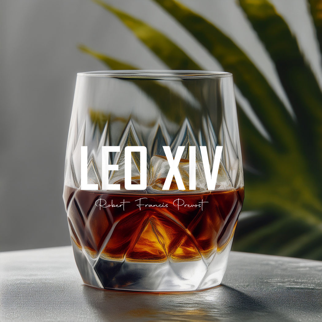 Leo XIV, Pope Leo XIV Glass
