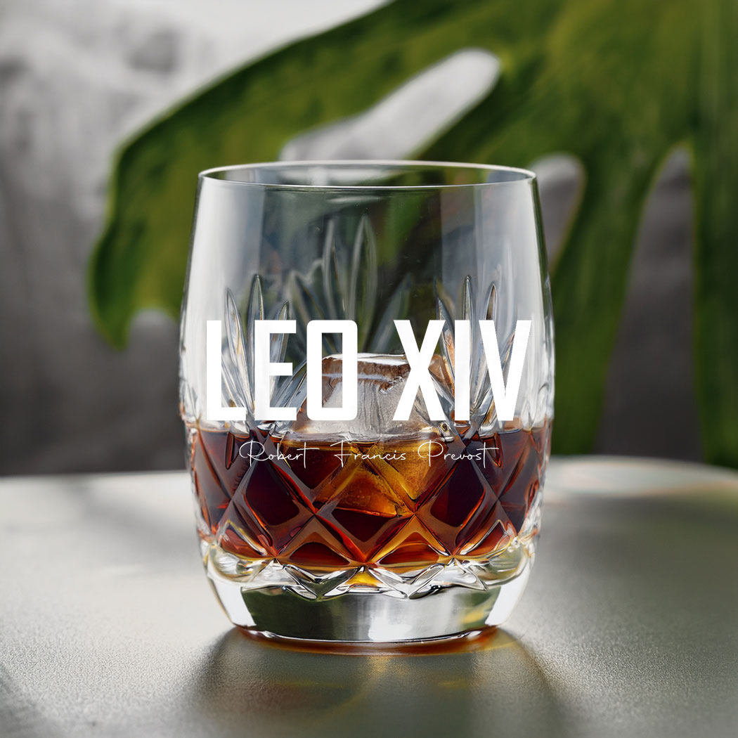 Leo XIV, Pope Leo XIV Glass