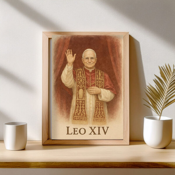 NEW Pope! Leo XIV - Catholic Wall Art Printable Poster