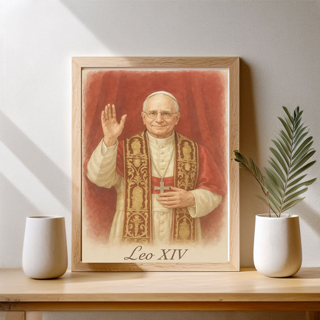 NEW Pope! Leo XIV - Catholic Wall Art Printable Posters