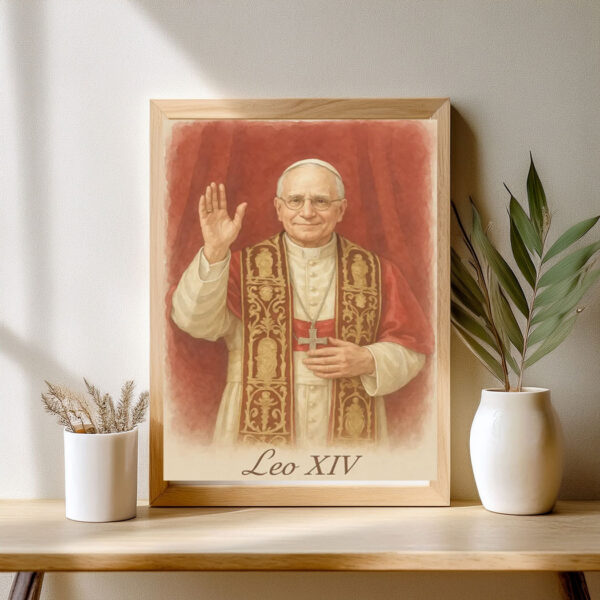 NEW Pope! Leo XIV - Catholic Wall Art Printable Posters
