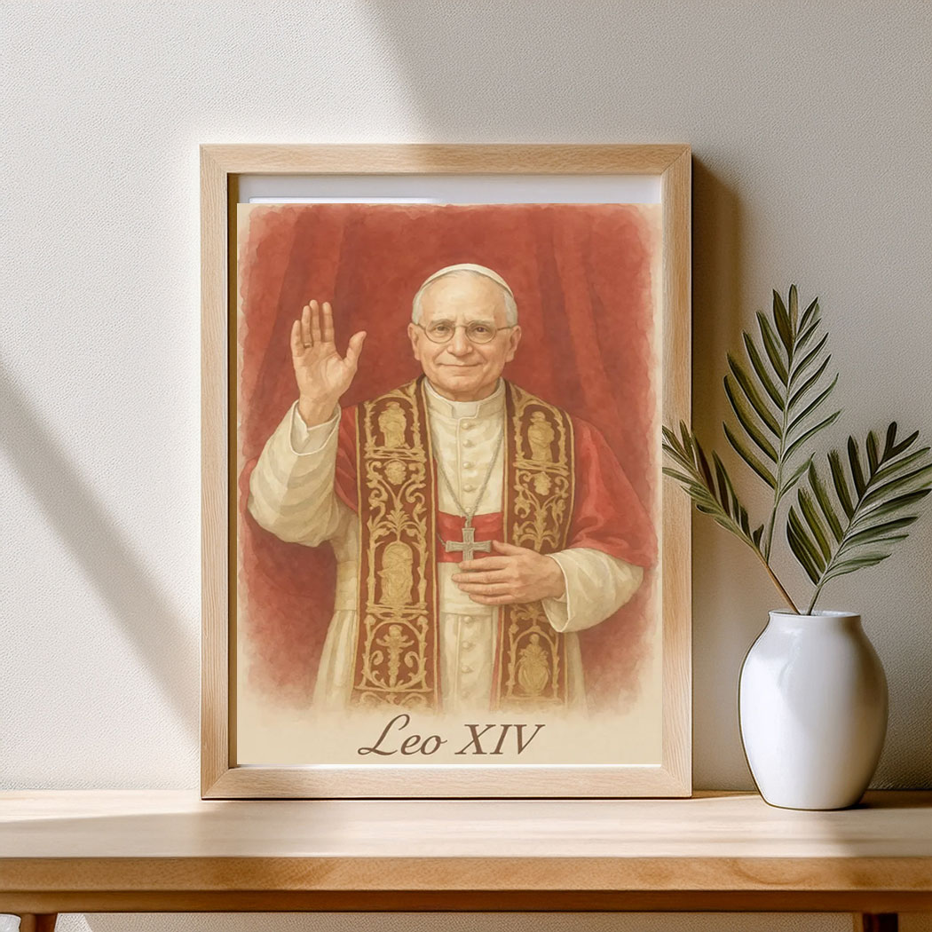 NEW Pope! Leo XIV - Catholic Wall Art Printable Posters