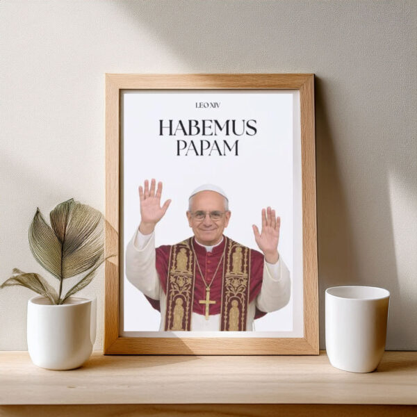 New Pope Leo XIV Poster