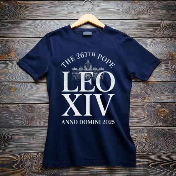 New Pope Leo XIV T-Shirt, Anno Domini 2025 Tee