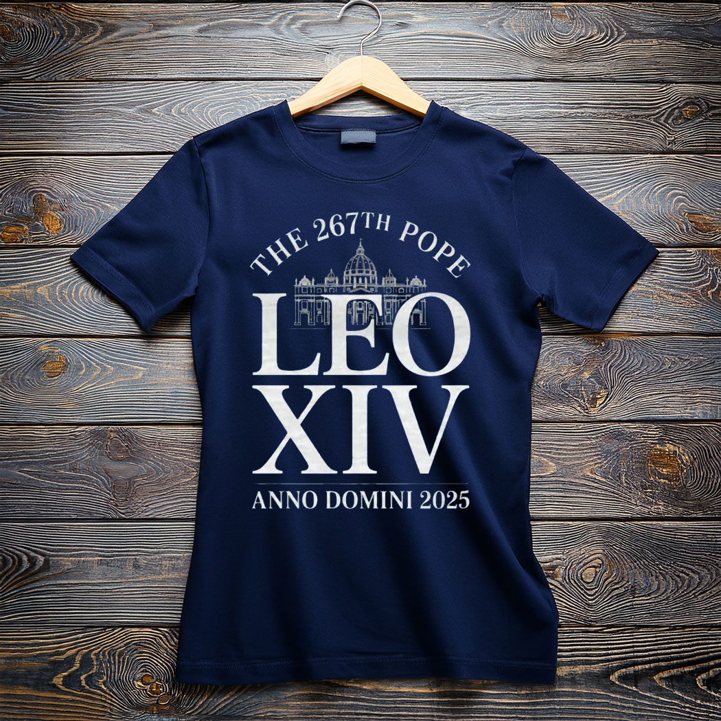 New Pope Leo XIV T-Shirt, Anno Domini 2025 Tee