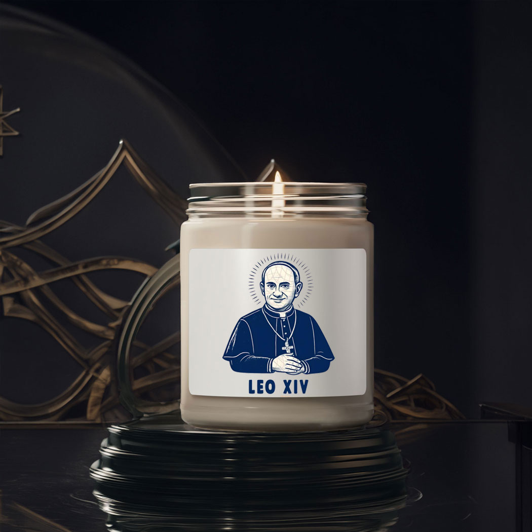 New Pope Leo Xiv Candle