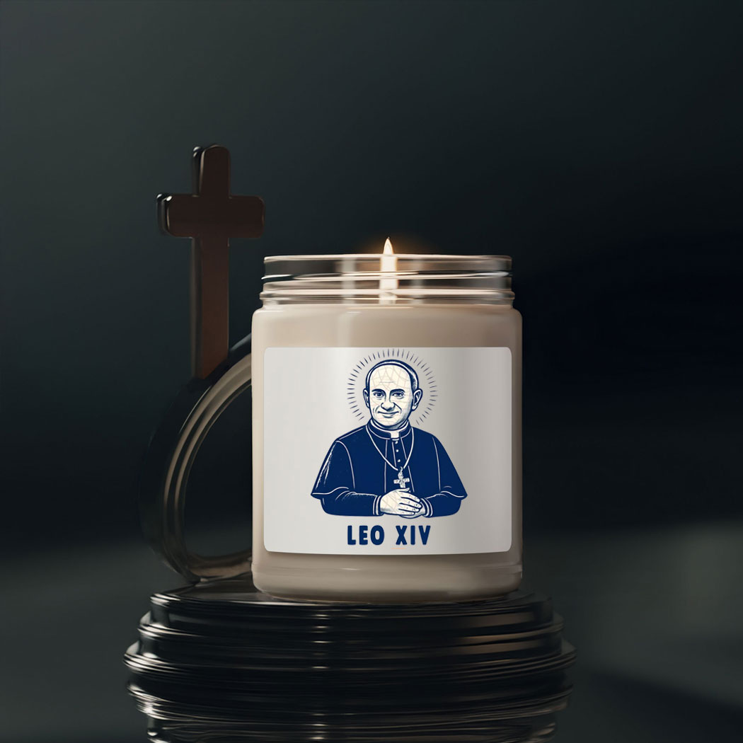 New Pope Leo Xiv Candle