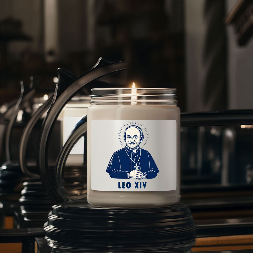 New Pope Leo Xiv Candle