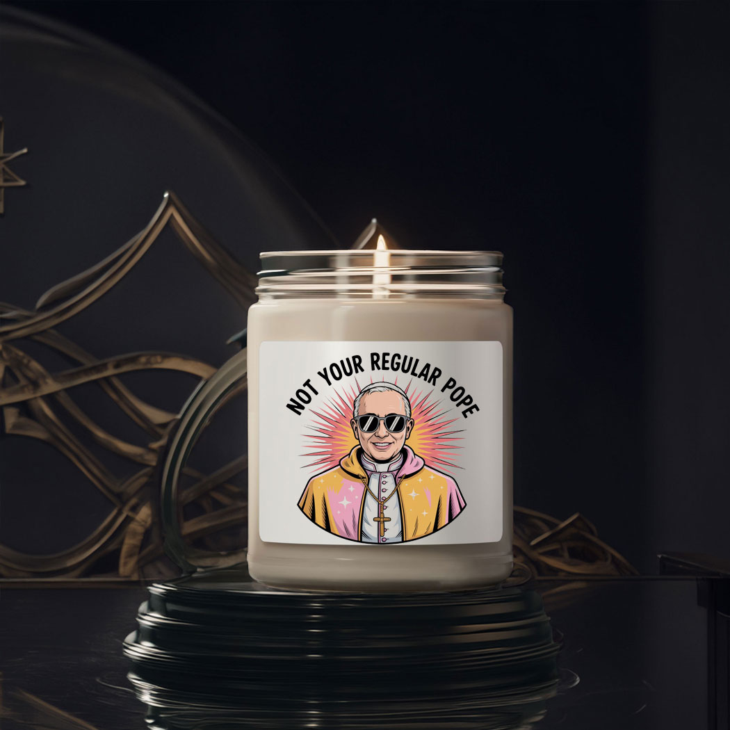 Not Your Regular Pope New Pope Leo XIV Candle