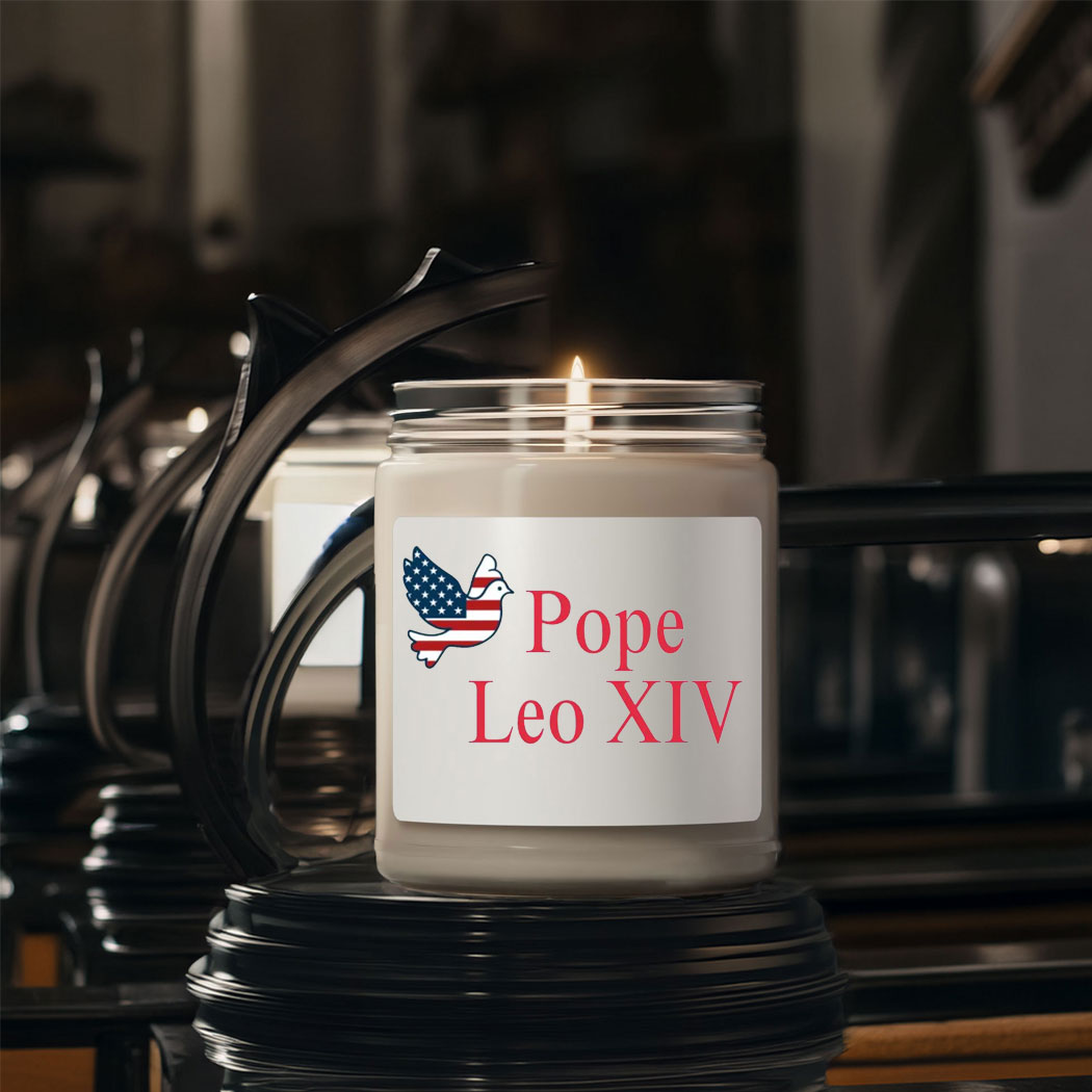 Official Pope Leo XIV Candle