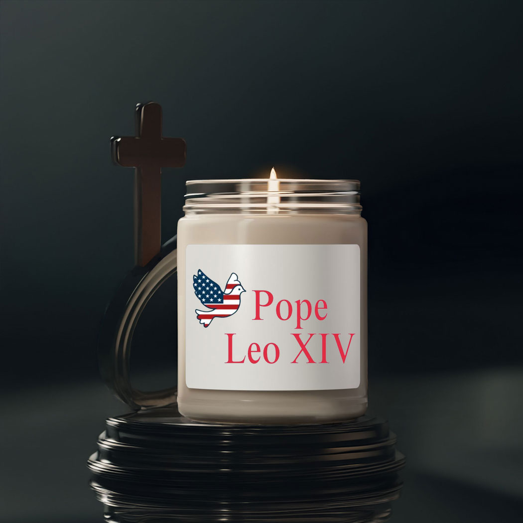 Official Pope Leo XIV Candle