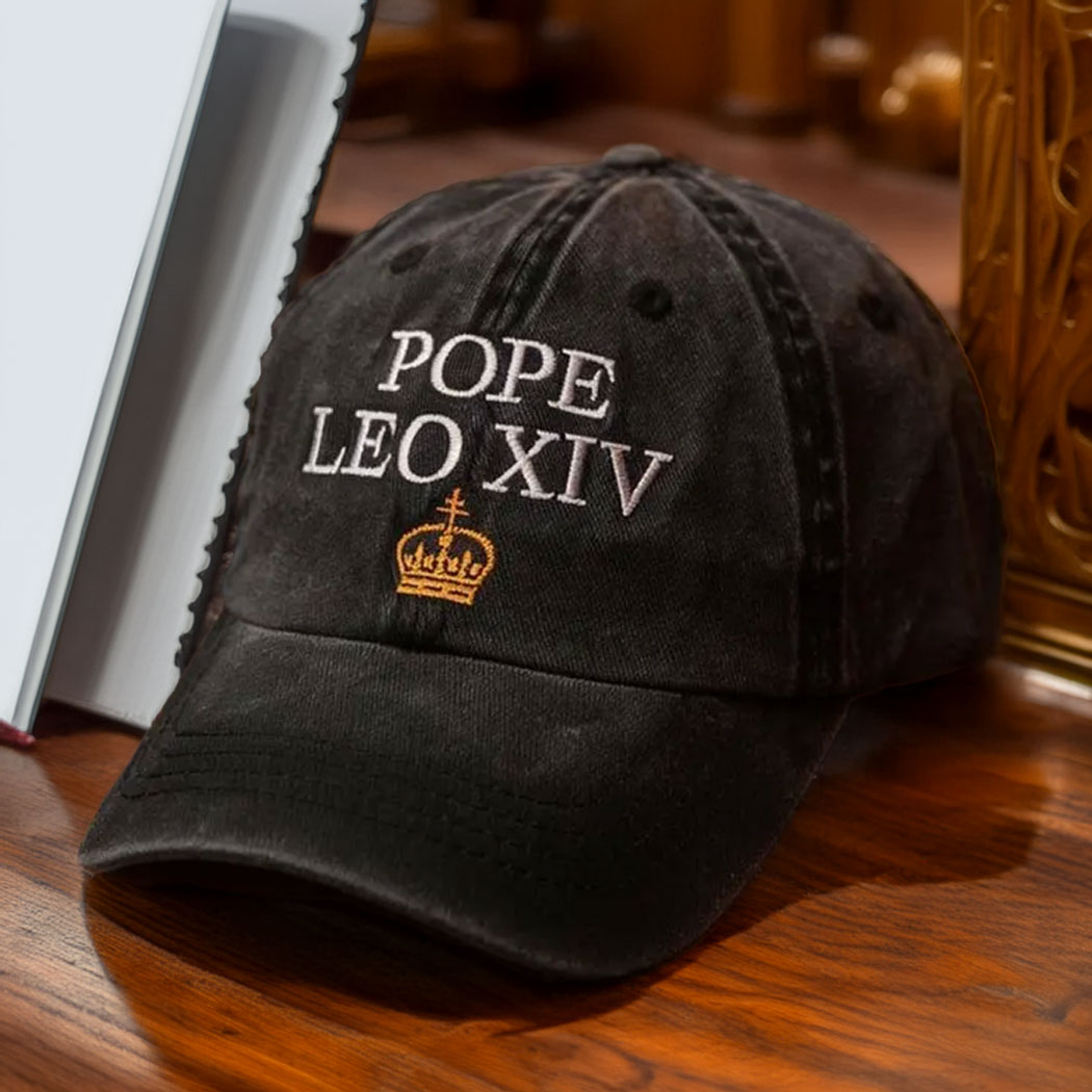 Official Pope Leo XIV Washed Hat